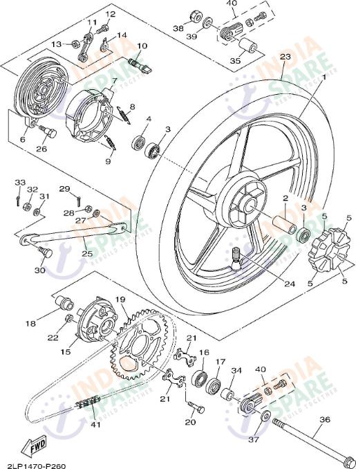 REAR WHEEL